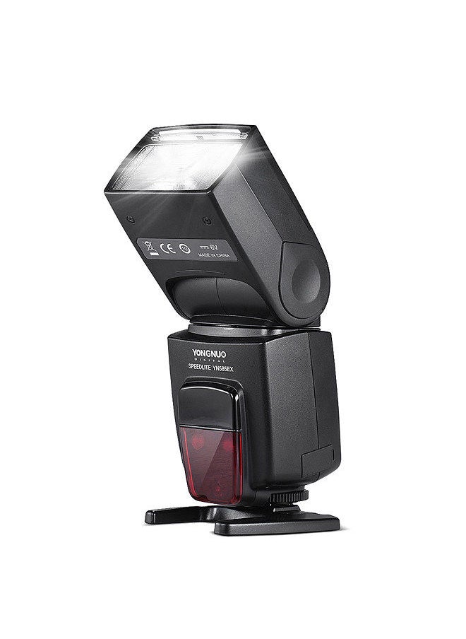 YONGNUO - YONGNUO YN585EX P-TTL Wireless Speedlite Flash Light GN58 HSS 1/12000s SP S1 S2 Slave AF-assist Rear Curtain SYNC LCD Screen for Pentax K-1 K-S1 K-S2 K-3 K-3II K-70 K-50 DSLR Camera - Image 1