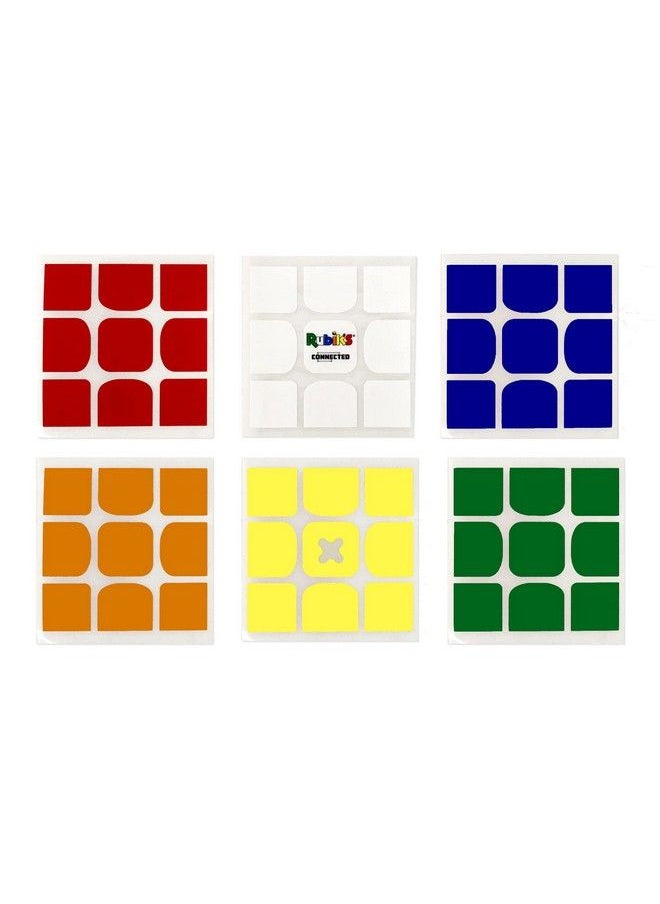 GoCube - Rubik’S Connected Cube Replacement Stickers Replacement Set Of Stickers For Your Rubik’S Connected 3X3 Smart Cube Puzzle - Image 1
