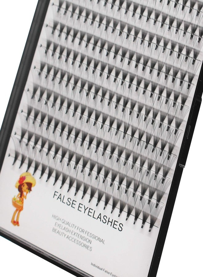 Bodermincer 200pcs 20D Premade Volume Fans Eye Lashes Extensions Thickness 0.07mm 8-16mm to Choose Black Soft Individual False Eyelashes Makeup Fake Lashes Cluster (18mm) - Image 5