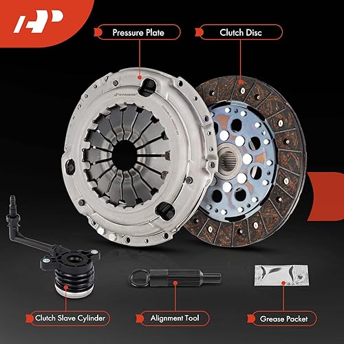 A-Premium Transmission Clutch Kit with Clutch Slave Cylinder Compatible with Nissan Sentra 2007-2019, Versa 2007-2012, L4 1.8L 2.0L, Replace# 52254015 - Image 3