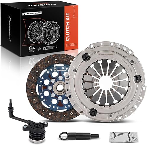 A-Premium Transmission Clutch Kit with Clutch Slave Cylinder Compatible with Nissan Sentra 2007-2019, Versa 2007-2012, L4 1.8L 2.0L, Replace# 52254015 - Image 1