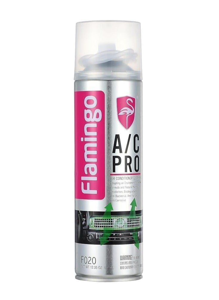 FLAMINGO - AC PRO Air Conditioner Cleaner Car AC Cleaner Comprehensive Air Conditioning Cleaner For Optimal  Comfort And Efficiency 500ml - Image 1