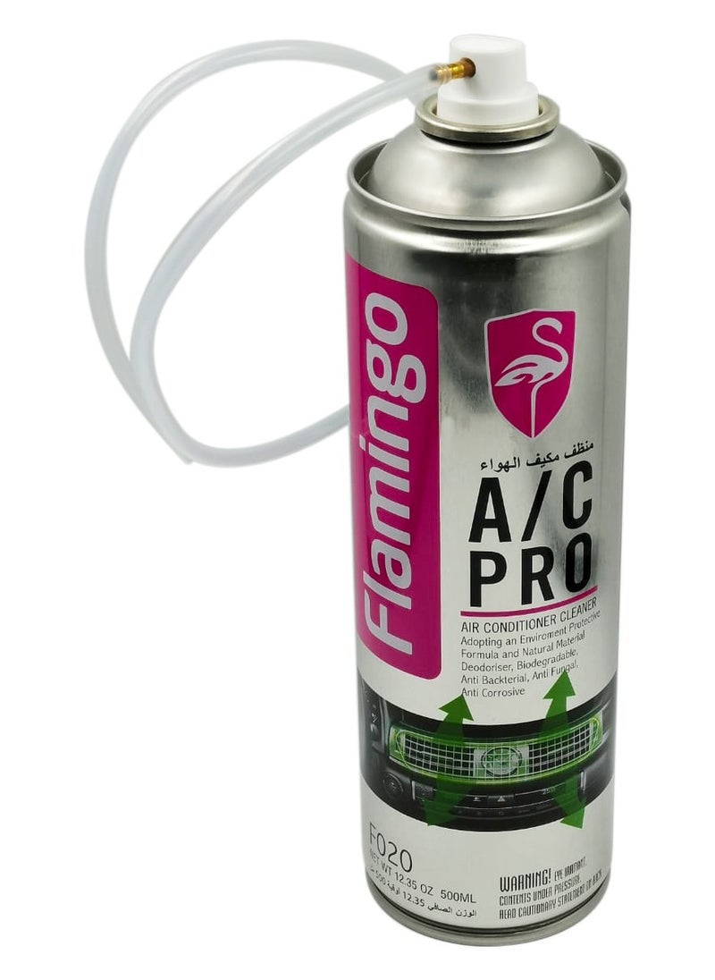 FLAMINGO - AC PRO Air Conditioner Cleaner Car AC Cleaner Comprehensive Air Conditioning Cleaner For Optimal  Comfort And Efficiency 500ml - Image 1