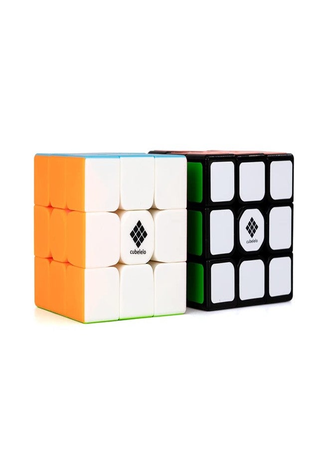 Cubelelo Drift 3x3 Black & 3x3 Stickerless Gift Box - Image 2