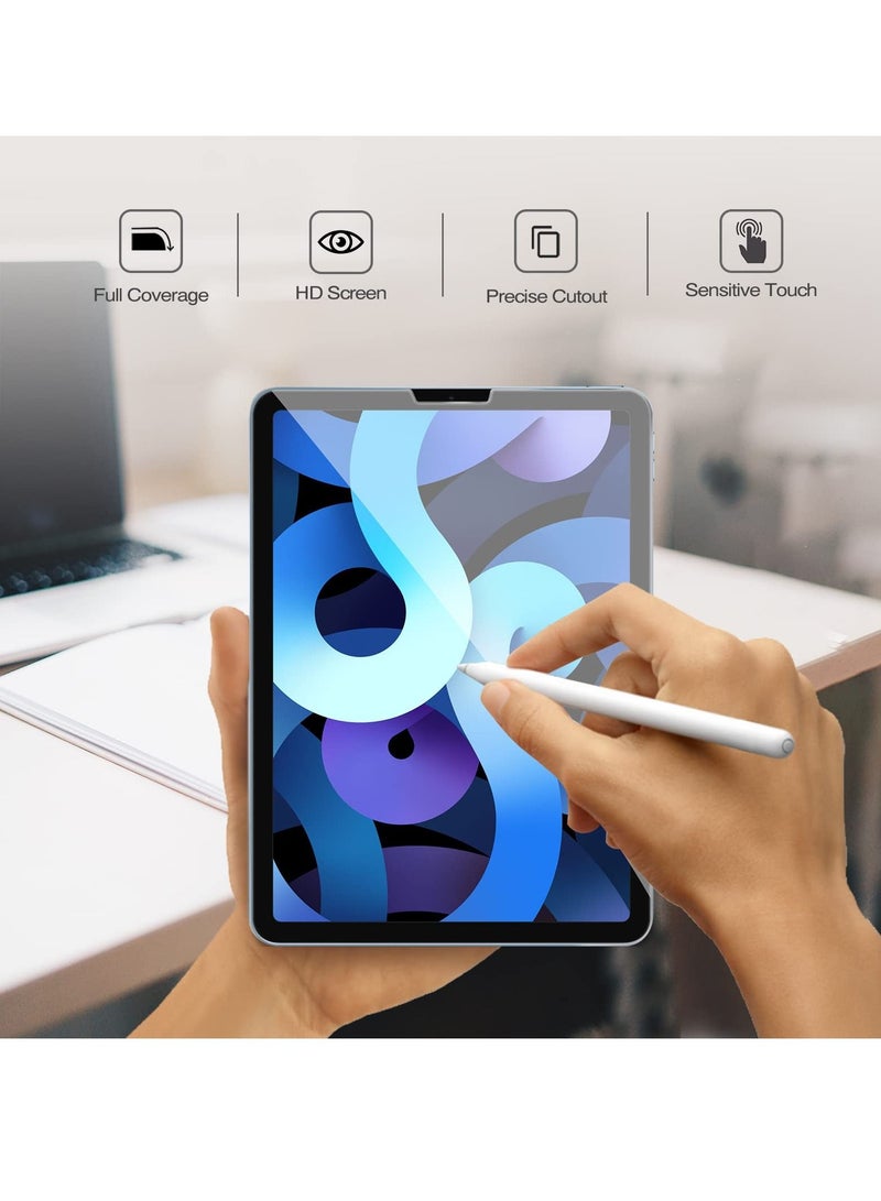 Procases IPad Air 5 Air 4 Case 10.9 Inch with Screen Protector Slim Stand Hard Shell Protective Smart Cover Navy - Image 3