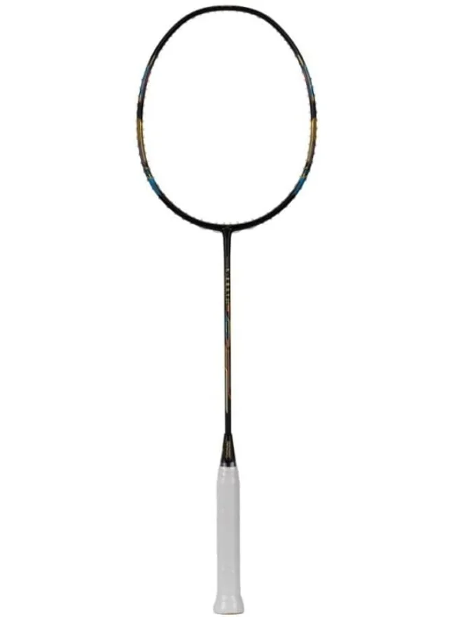 HUNDRED N-Ergy 90 Attk Carbon Fibre Unstrung Badminton Racket With Full Racket Cover For Intermediate Players (83G, Max Tension - 32 Lbs)
