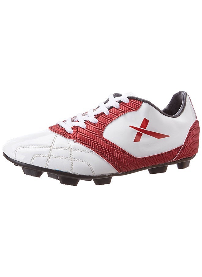 Vector X Armour Football Shoe ( White-Maroon, 10 UK) | Soccer |Sports footwear | Cleats and studs - Image 2