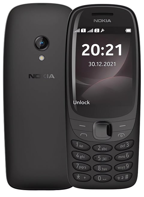 NOKIA 6310,Feature Keypad Phone, Dual SIM, Wireless MP3 Player, FM Radio, BIg Screen,clearer content ,Entertainment games, Durable Design, Long Standby，Arabic version(Black)