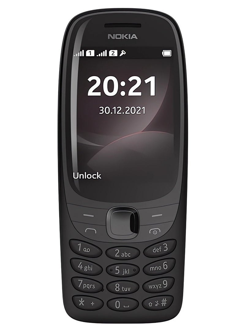 Bilaien - NOKIA 6310,Feature Keypad Phone, Dual SIM, Wireless MP3 Player, FM Radio, BIg Screen,clearer content ,Entertainment games, Durable Design, Long Standby，Arabic version(Black) - Image 1