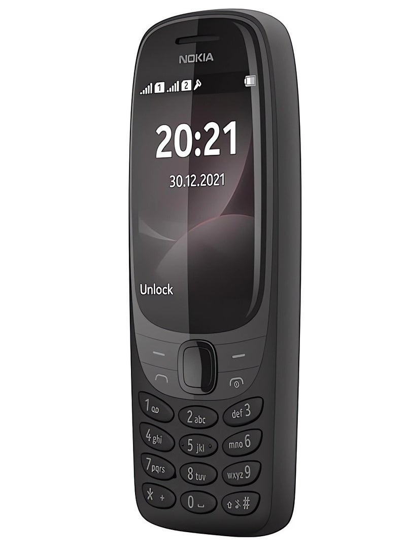 Bilaien - NOKIA 6310,Feature Keypad Phone, Dual SIM, Wireless MP3 Player, FM Radio, BIg Screen,clearer content ,Entertainment games, Durable Design, Long Standby，Arabic version(Black) - Image 1