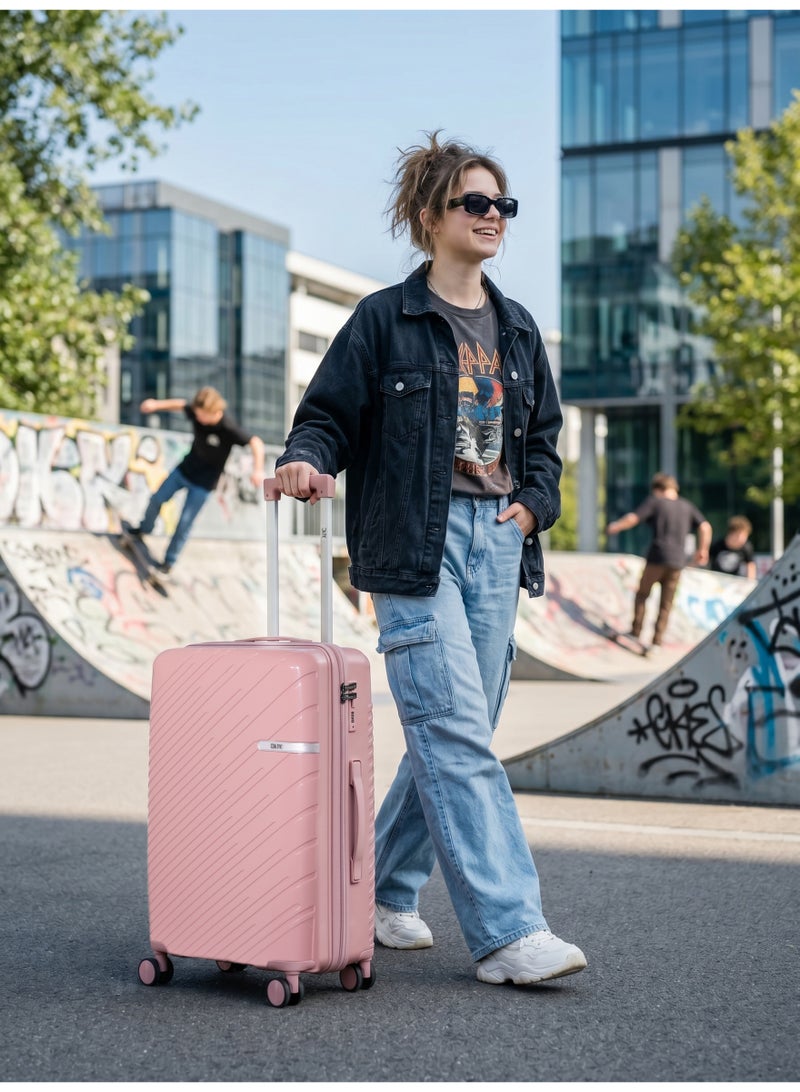 KTMC Polypropylene Luggage 28 inch Check-in Suitcases, H-8882 - Image 4