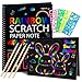 Cvvdycago Easter Basket Stuffers for Teens Scratch Paper Art Crafts Back to School Classroom Teacher Supplies Easter Gifts for Kids Game Party Favors Activities Toys for Boy Girls Ages 312 Years Old 2Pack - Image 3