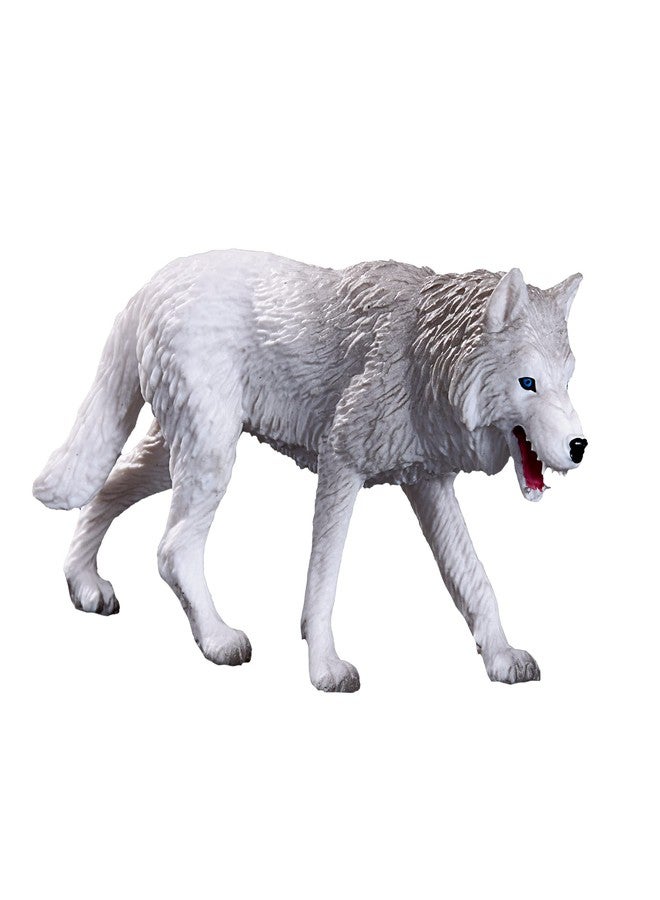 MOJO - Arctic Wolf | Hand-Painted Toy Figure | Wildlife Collection | True to Life & Highly Detailed | Designed in UK - Image 1