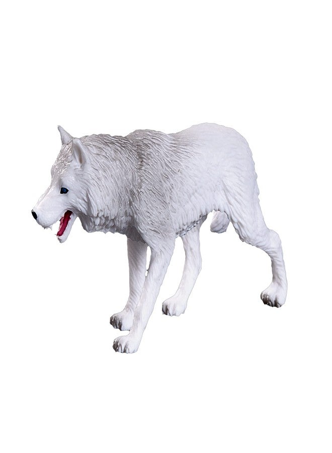 MOJO - Arctic Wolf | Hand-Painted Toy Figure | Wildlife Collection | True to Life & Highly Detailed | Designed in UK - Image 5