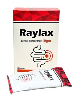 RDS Pharma Raylax ( Lactitol Monohydrate 10G ) (10G x 10 Sachets)  - Image 1