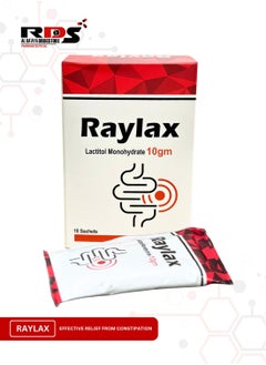 RDS Pharma Raylax ( Lactitol Monohydrate 10G ) (10G x 10 Sachets)  - Image 2