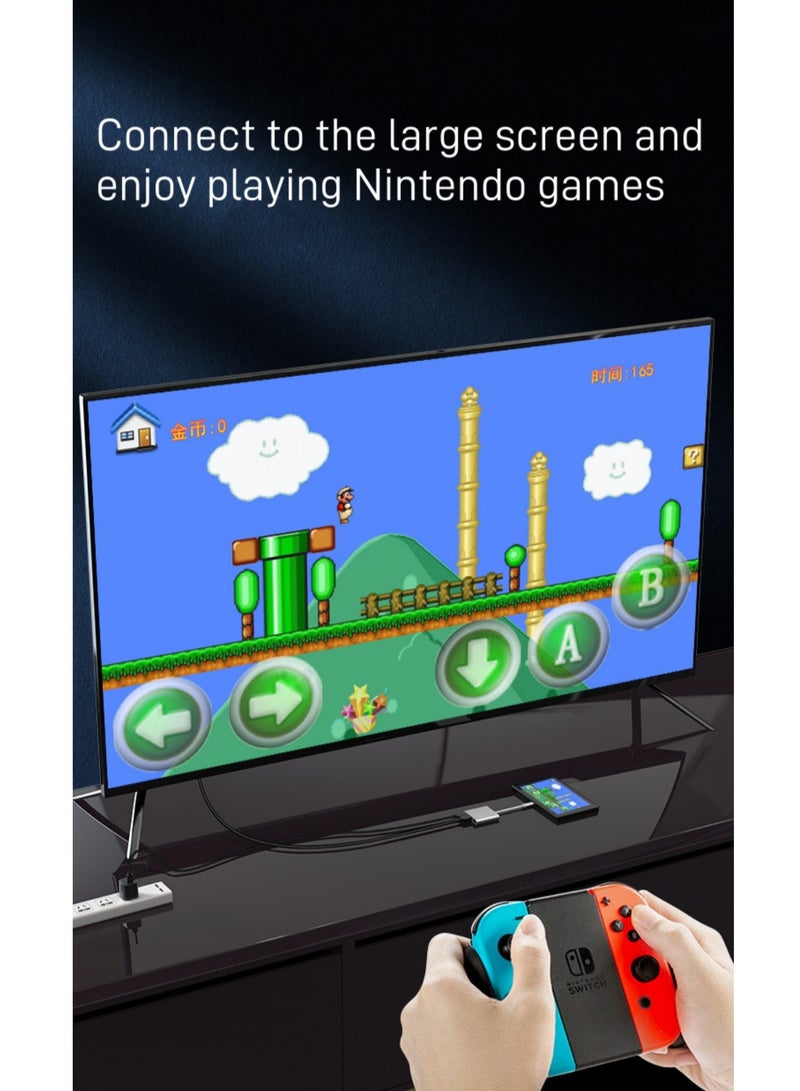 محول 3 في 1 من النوع C إلى HDMI مع مخرج 4K HDMI، محول USB C إلى Type-C (PD) / HDTV/USB 3.0 للهاتف المحمول. شاشة، كمبيوتر محمول - Image 5