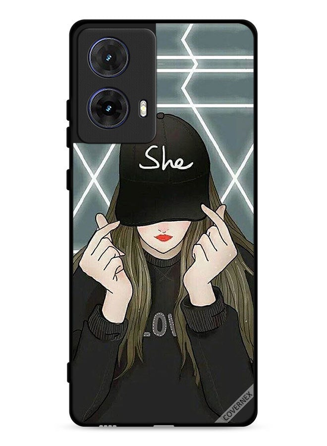 Covernex Motorola Moto G85 5G Protective Case Cover She On Cap - Image 1