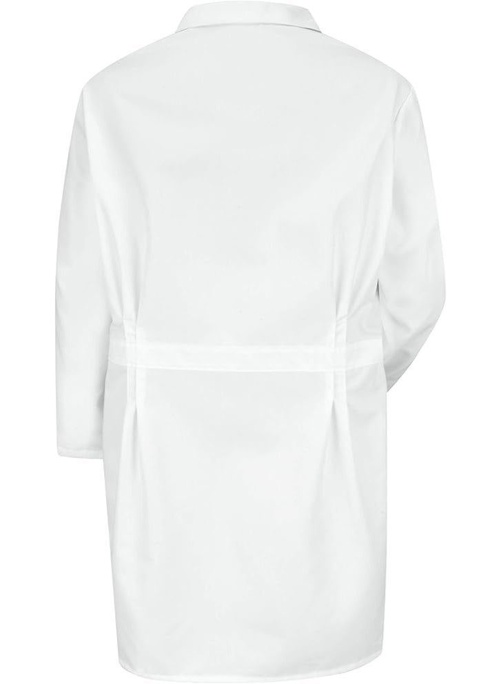 بالطو معمل مايكروفايبر مخصص للطلاب – باللون الأبيض، للجنسين، خفيف الوزن، مقاوم للبقع وسهل الغسيل – مثالي لطلاب المدارس والجامعات والمعامل الطبية - Image 2