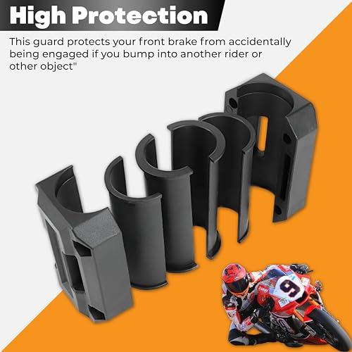 OBEROI'S TRADERS Universal Bike Crash Guard Frame Slider Blocks | Heavy Duty Shock Absorbing Sliders for Engine Protection | Compatible with All Motorcycles (Black) (Set of 2) - Image 3
