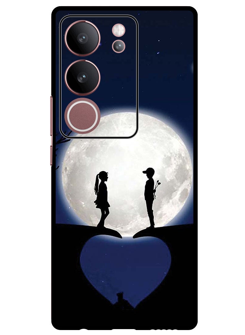 Theodor Protective Case Anti Scratch Shock Proof Bumper Cover For Vivo V29 - V29 Pro Lovers On Hill - Image 1