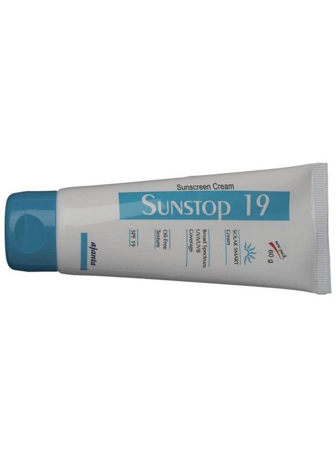 Sunstop 19 Sunscreen Cream Oil Free And Daily Use Sunscreen For All Season 60Gm