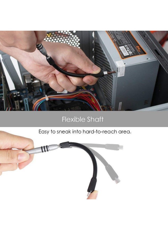 DOCOSS 60 in 1 Precision Magnetic Screw driver tool kit For Mobile Phone, Laptop and Househlold Repair With with S2 Steel & 56 Bit Set - Image 5