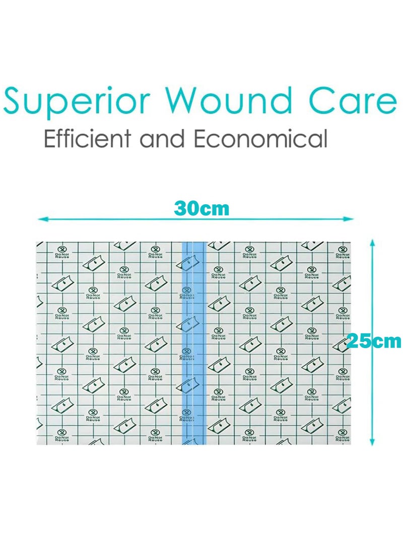 10pcs 25cm x 30cm Waterproof Dialysis Catheter Shower Cover Large Coverage Shields for Peritoneal Dialysis Port Accessories PD Chest Catheter Central PICC Line Feeding Tube - Image 2