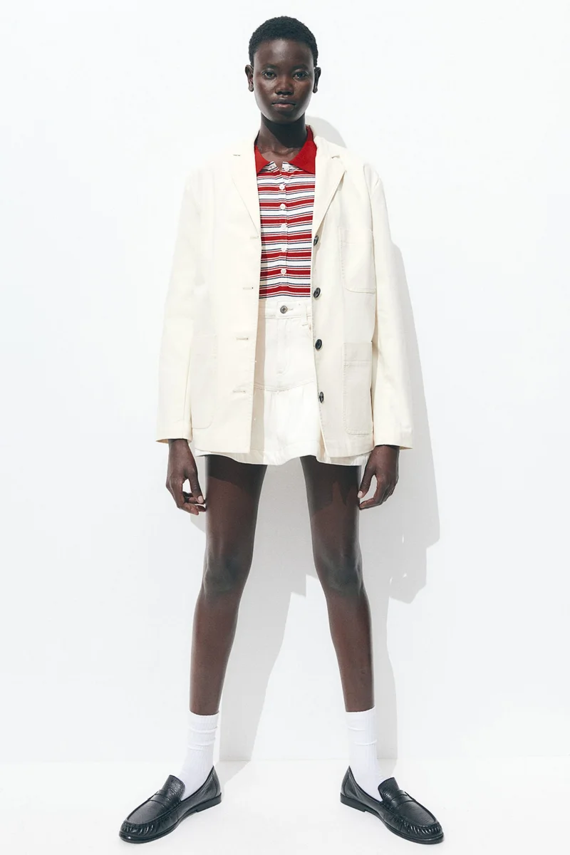 H&M Cotton canvas jacket