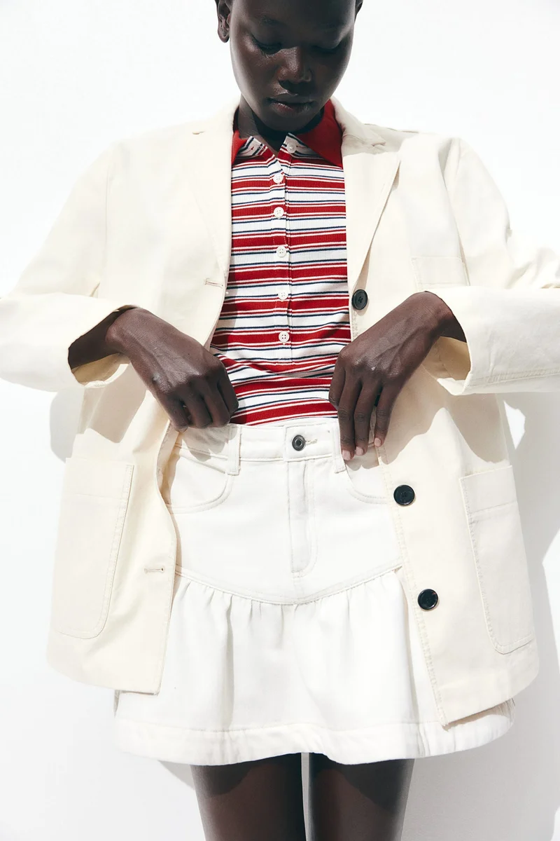 H&M Cotton canvas jacket