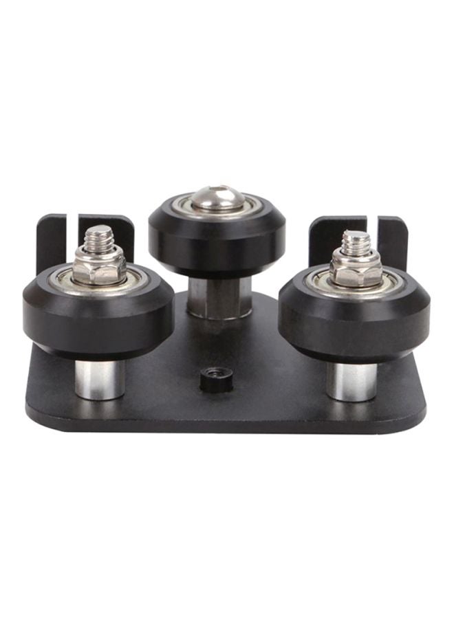 Extruder Back Support Plate With Pulley Accessory