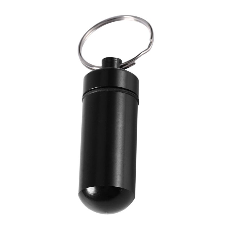 Travel Pill Box WaterProof Mini Keychain Tablet Storage Box Case Medicine Perfume Container - Image 4