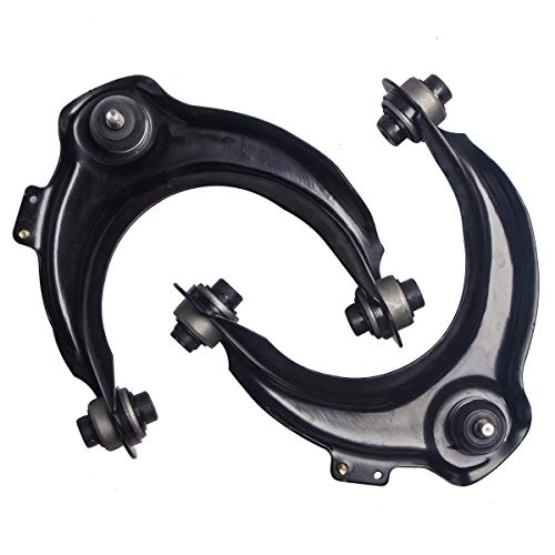 AUQDD Front Upper Control Arm and Ball Joint Assembly Compatible 2003 2004 2005 2006 2007 2008 Acura TSX Honda Accord Driver Passenger Side AUQDD 2PCS K620616 K620617 Left Right Professional Suspension - Image 1