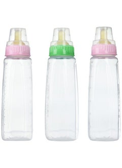 Gerber First Essential Clear View Bpa Free Plastic Nurser With Latex Nipple 9 Ounce (3 Pack)