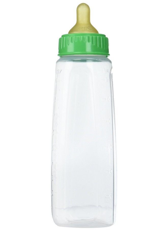 NUK - Gerber First Essential Clear View Bpa Free Plastic Nurser With Latex Nipple 9 Ounce (3 Pack) - Image 1