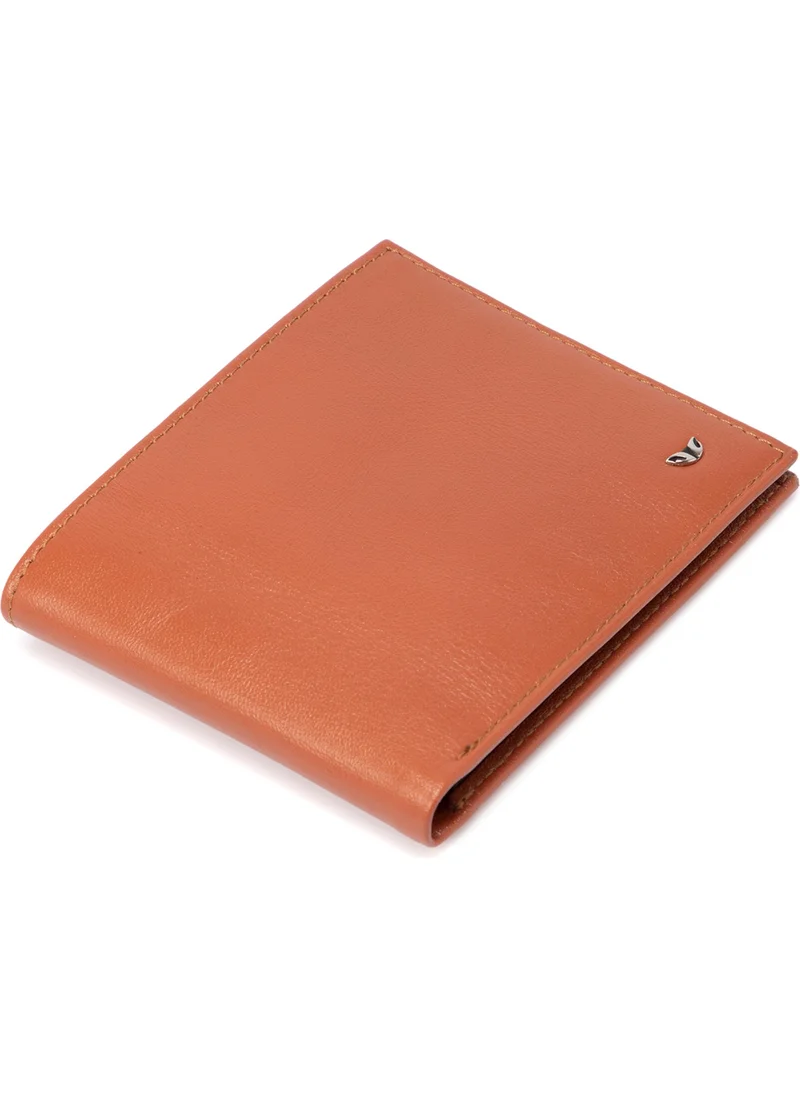 Tergan Tan-Brown Leather Men's Wallet 01211X10