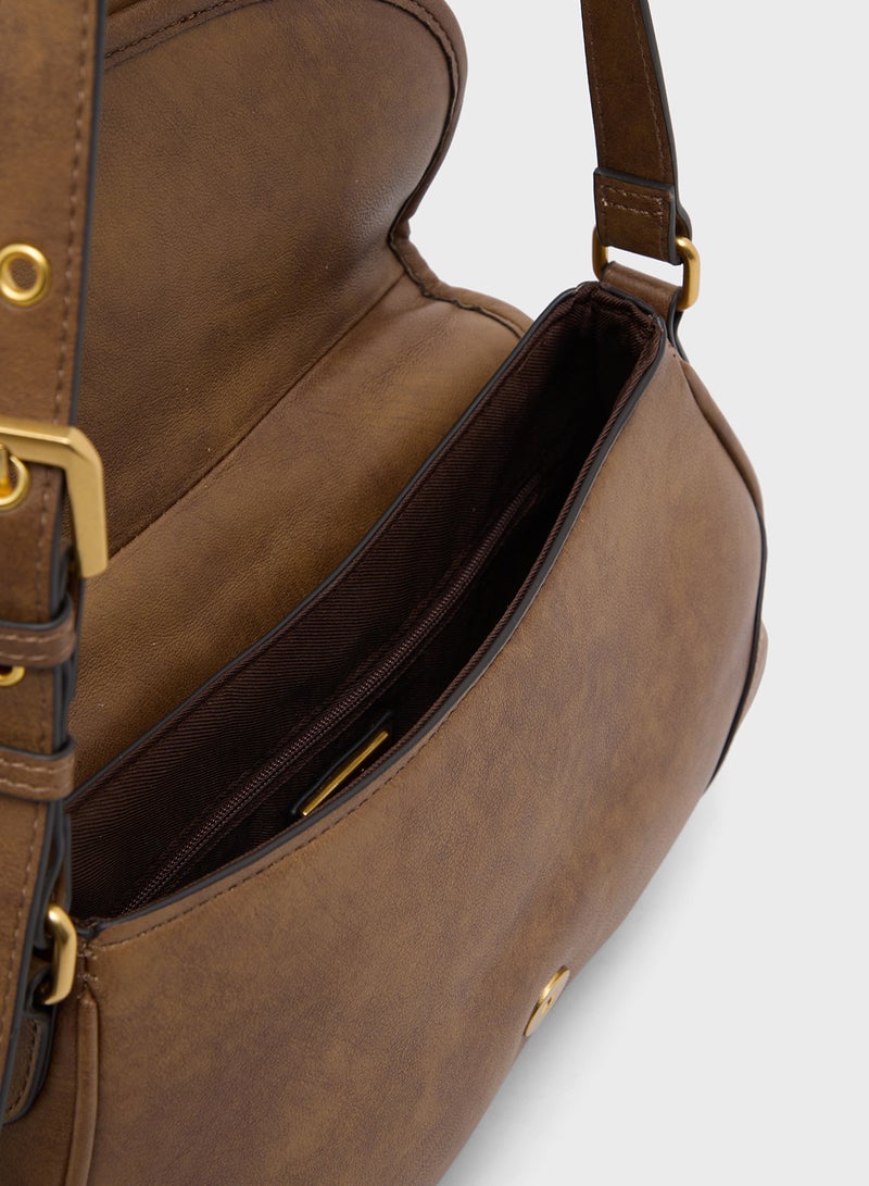 الدو حقيبة كتف بحمالة رفيعة - Image 5