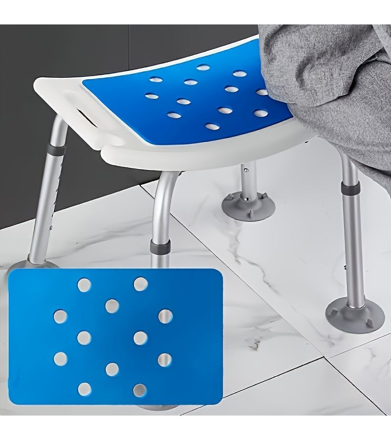1Pc Bath Anti Slip Cushion For Shower Chair Safety Elderly Disabled Pregnant Women Ergonomic Durable Comfortable Design - Image 1