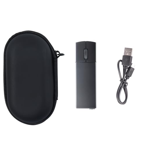 elec Space Wireless Mini Finger Mouse, Silent Dual-Mode Bluetooth & 2.4GHz, Ergonomic, Portable PC Mouse with Case, Compatible with MacBook, Chromebook - Image 5