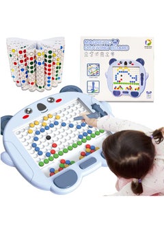 Generic Magnetic Drawing Board for Kids Toddlers, Montessori Magnetic Dots Board, Lovely Koala Doodle Board with Magnetic Pen and Beads for Kids, Activities Travel Toy for Girls Boys Ages 3 and Up  - Image 1