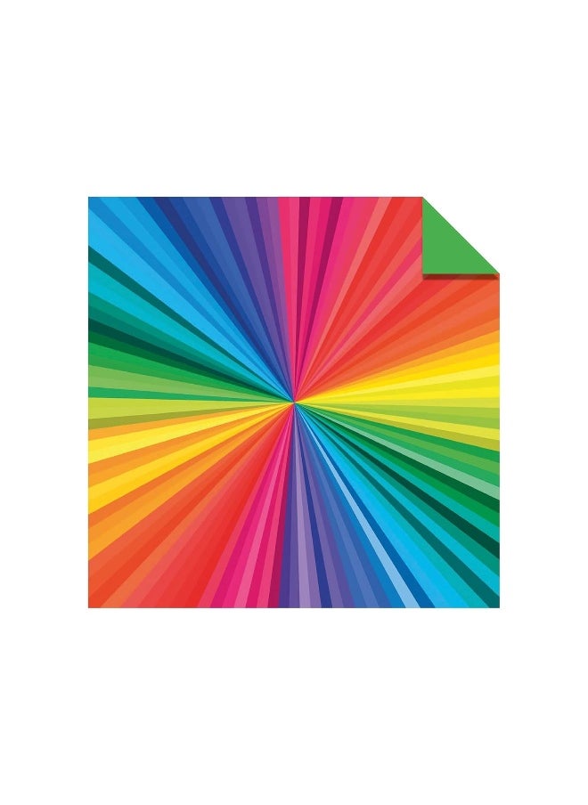 Origami Paper 500 sheets Rainbow Patterns 4" (10 cm): Double-Sided Origami Sheets Printed with 12 Different Patterns