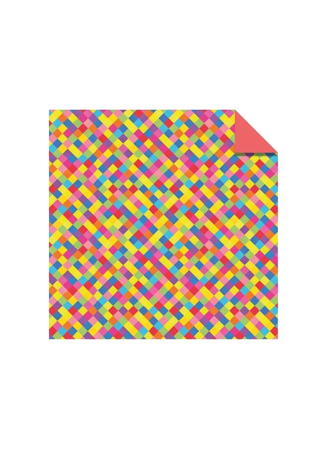 Origami Paper 500 sheets Rainbow Patterns 4" (10 cm): Double-Sided Origami Sheets Printed with 12 Different Patterns  - Image 5