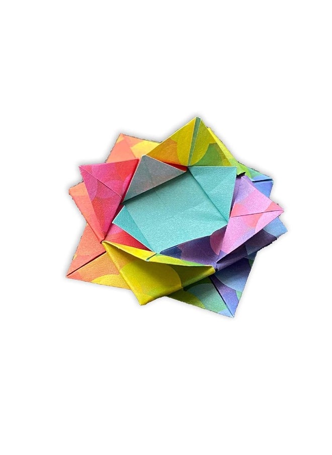 Origami Paper 500 sheets Rainbow Patterns 4" (10 cm): Double-Sided Origami Sheets Printed with 12 Different Patterns