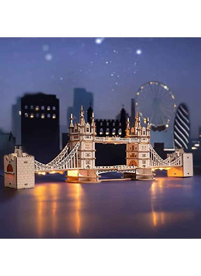 3D Wooden Puzzles London Tower Bridge For Adults & Kids 113P Pieces Delicate 3D Puzzle Architecture Model Kits With Led Desk Decor Gift For Teens/Adults - pzsku/Z1F84EA7CE7BBEB05F02EZ/45/_/1652723661/fcc57bb8-d549-4fcb-b2ed-63d1f475c8f8