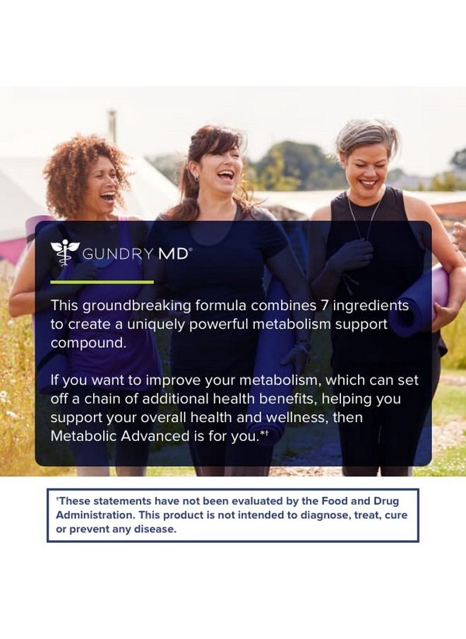 Gundry MD - ® Metabolic Advanced Nutrient Blend To Support Healthy Metabolism 120 Count - Image 1