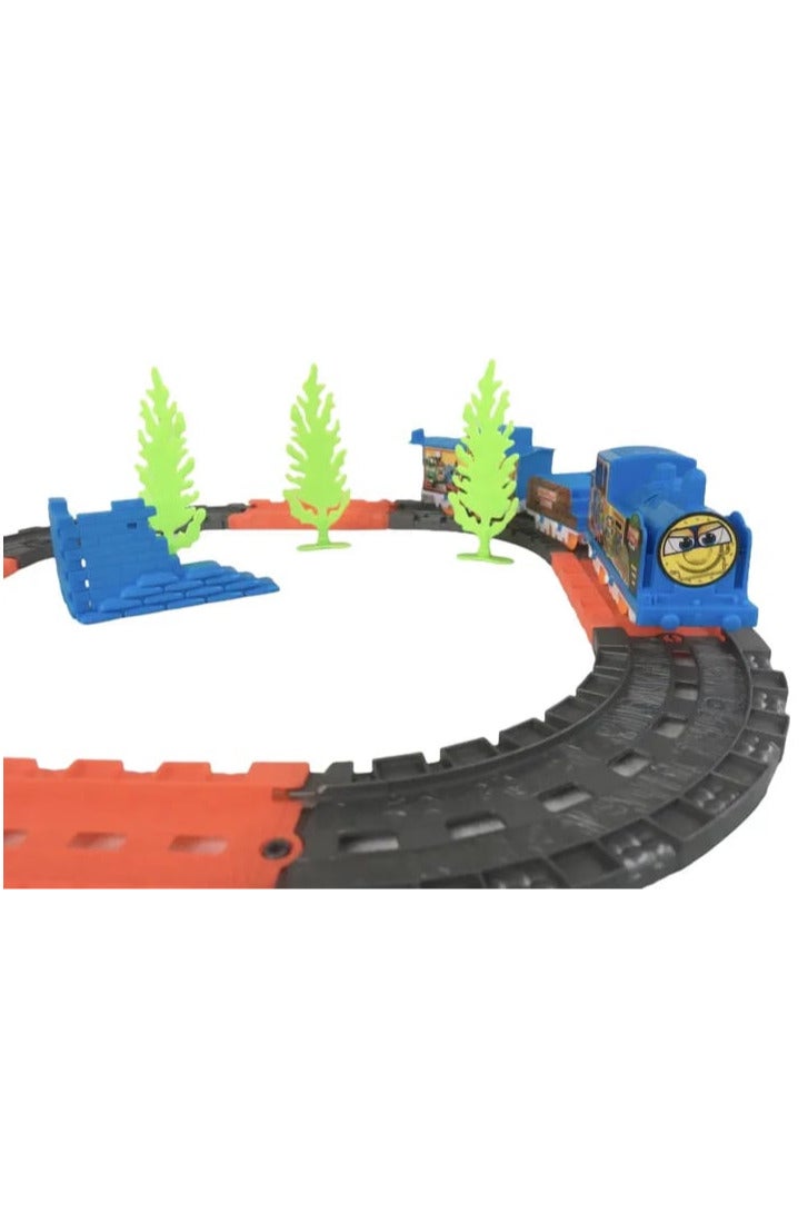 🚂 قطار توماس – لعبة ممتعة مستوحاة من شخصية توماس المحبوبة!   يأتي بمسار تركيب قابل للتغيير، وأشجار وإكسسوارات تضيف جوًا من المغامرة.   مثالي للأطفال +3 سنوات، يساعد على تنمية المهارات الحركية والتفكير الإبداعي. - Image 2