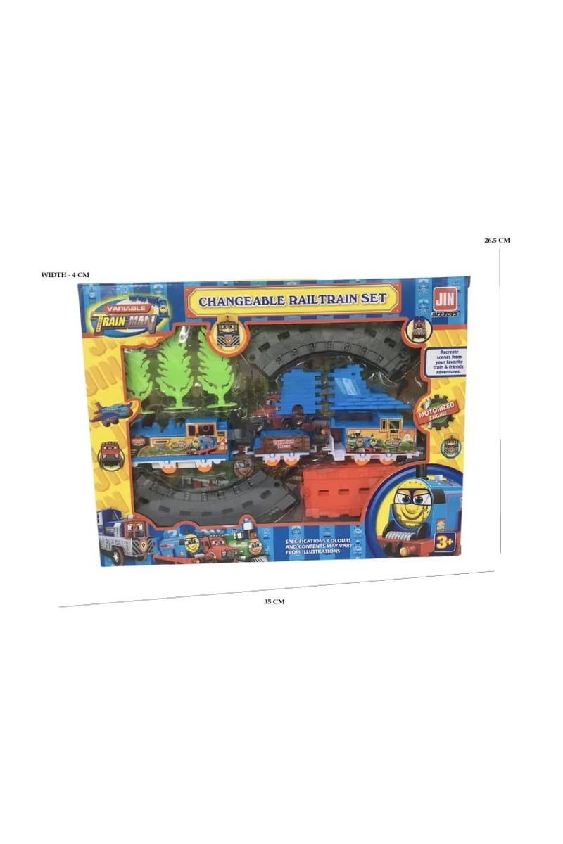 🚂 قطار توماس – لعبة ممتعة مستوحاة من شخصية توماس المحبوبة!   يأتي بمسار تركيب قابل للتغيير، وأشجار وإكسسوارات تضيف جوًا من المغامرة.   مثالي للأطفال +3 سنوات، يساعد على تنمية المهارات الحركية والتفكير الإبداعي. - Image 4