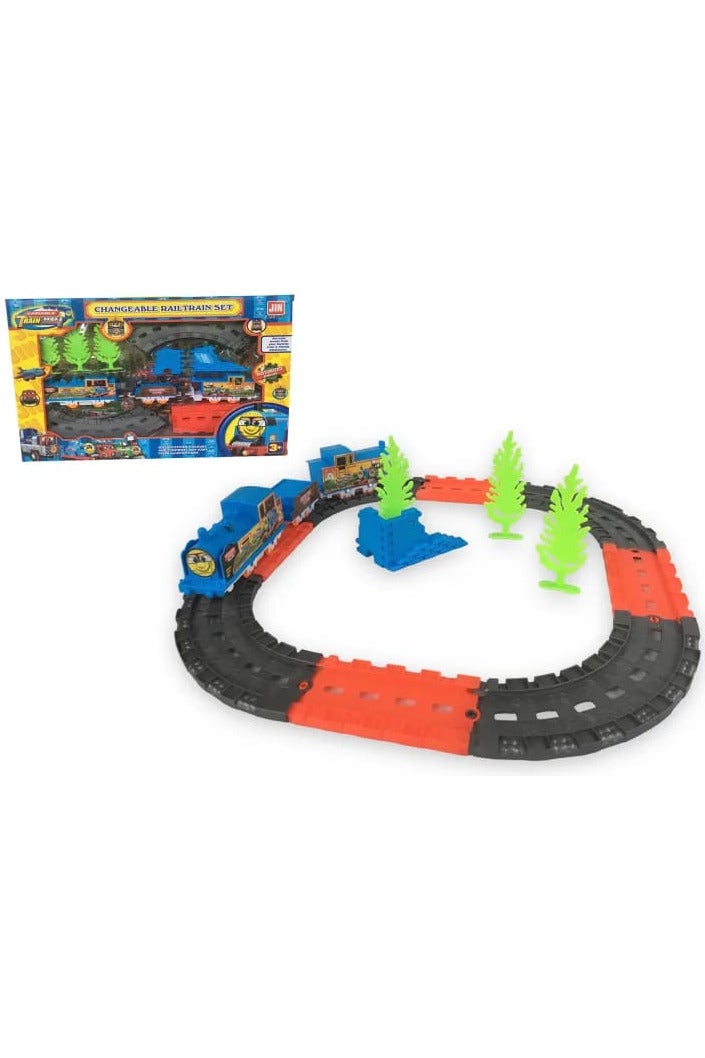 🚂 قطار توماس – لعبة ممتعة مستوحاة من شخصية توماس المحبوبة!   يأتي بمسار تركيب قابل للتغيير، وأشجار وإكسسوارات تضيف جوًا من المغامرة.   مثالي للأطفال +3 سنوات، يساعد على تنمية المهارات الحركية والتفكير الإبداعي. - Image 5