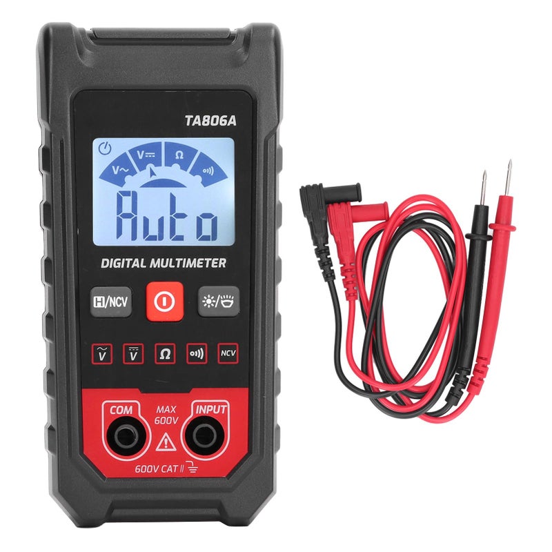 Digital Multimeter Auto Ranging Voltmeter Ohm Meter Capacitance Tester - Image 2