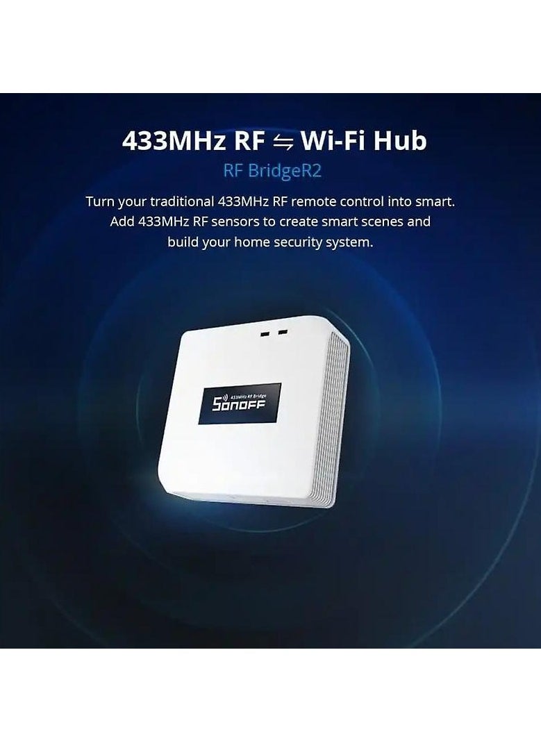 SONOFF - SONOFF RF BridgeR2 433 Smart Hub - Image 1